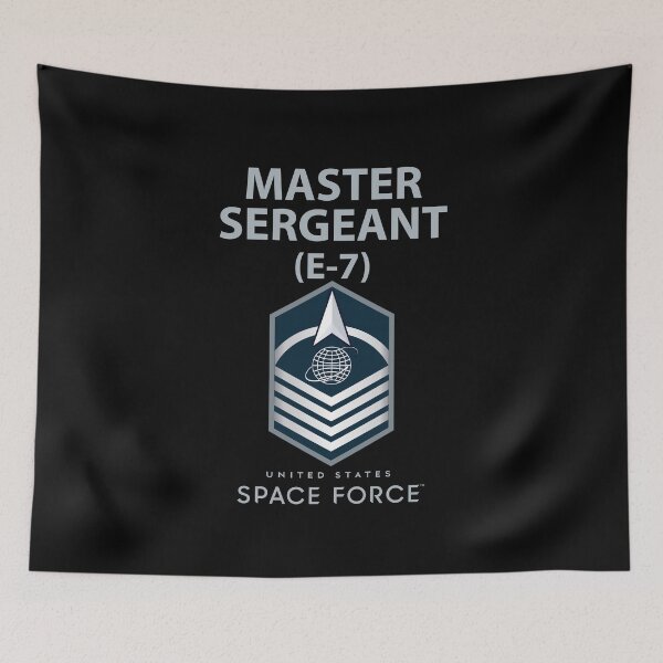 Item preview, USSF - E7 Master Sergeant - US Space Force X 300 designed and sold by Military Insignia Products.