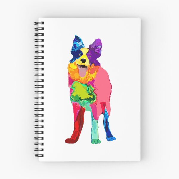 Item preview, Dog Lover 	 Border Collie For 	s Colorful Collie 	 		 designed and sold by joziqnica7.