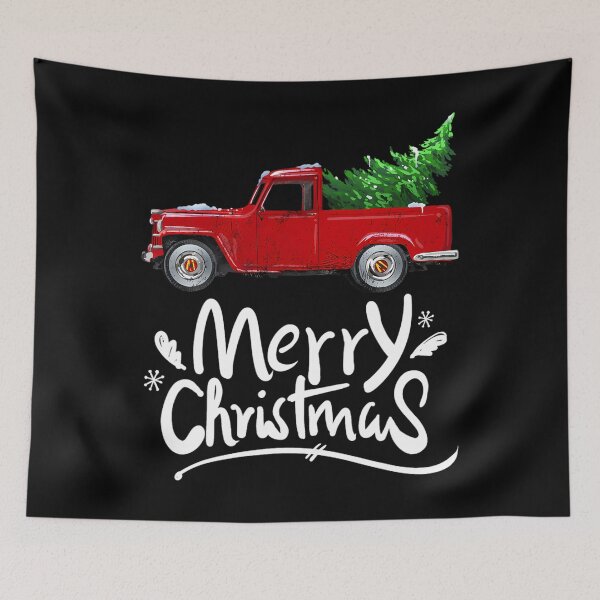 Item preview, Vintage Wagon Red Truck Christmas Tree Pajama 	 		 designed and sold by msanziejeh1.