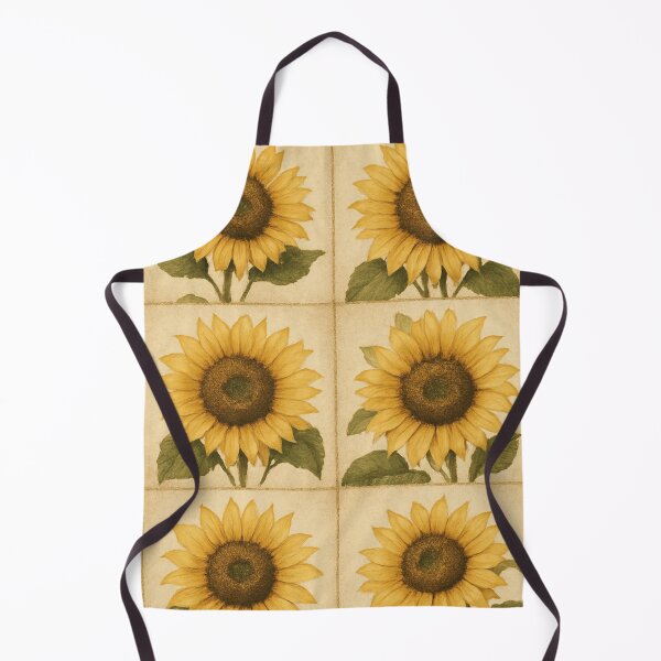 Item preview, Vintage Sunflower Block Pattern designed and sold by SassyArtistry.