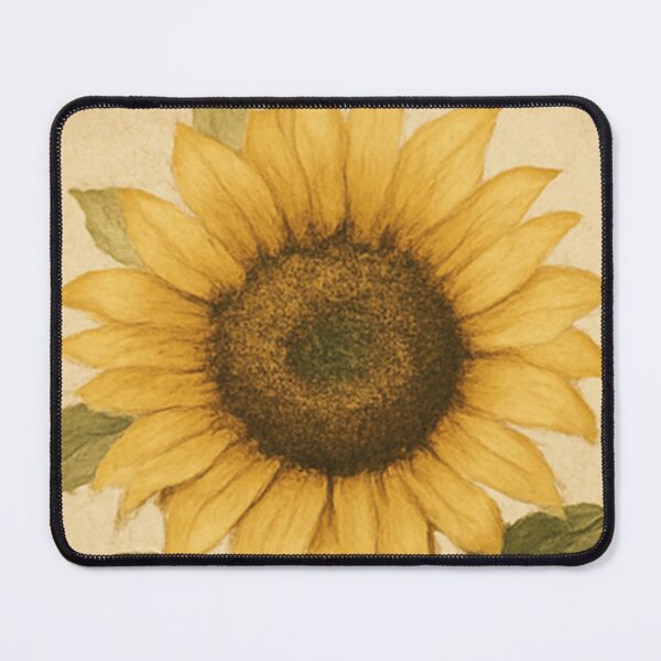 Item preview, Vintage Sunflower Block Pattern designed and sold by SassyArtistry.