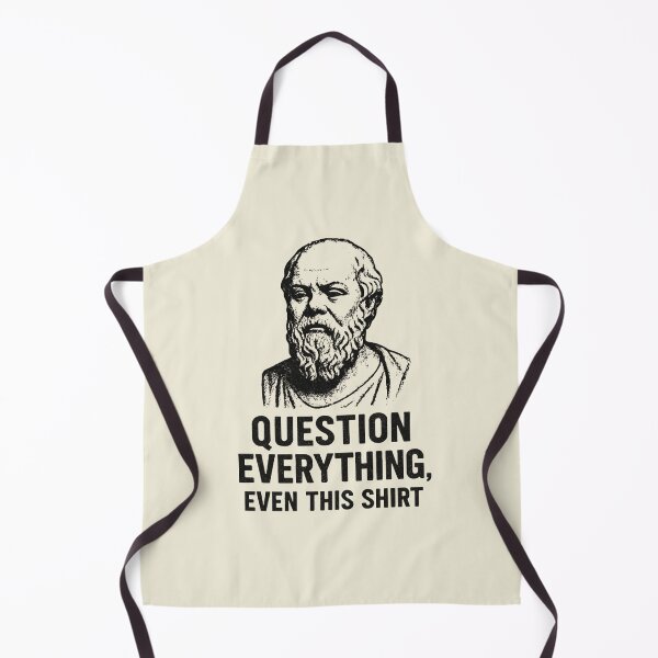 Item preview, Socrates Philosophy Shirt – Question Everything Even This Shirt – Funny Greek Philosopher Design. designed and sold by SaraSumi.