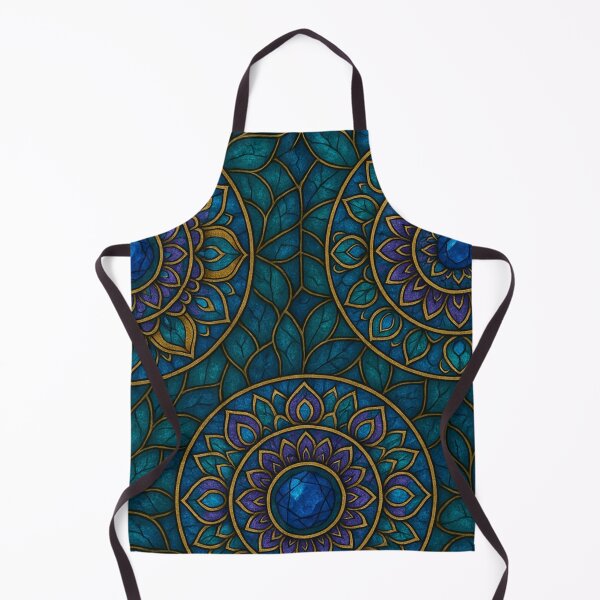 Item preview, Blue Gem Mandala Pattern designed and sold by SassyArtistry.