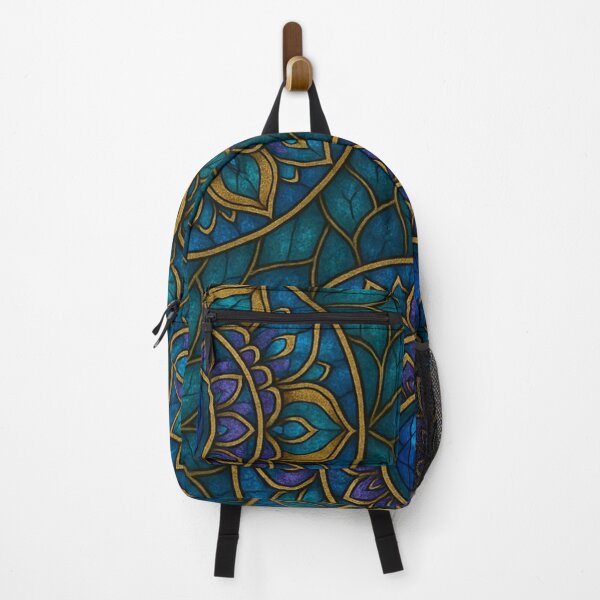 Item preview, Blue Gem Mandala Pattern designed and sold by SassyArtistry.