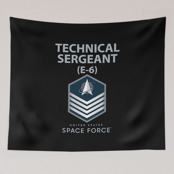 Item preview, USSF - E6 Technical Sergeant - US Space Force X 300 designed and sold by Military Insignia Products.