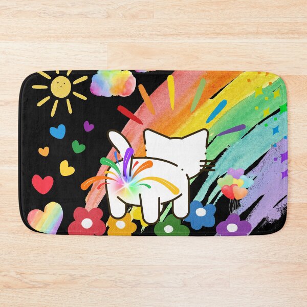 Item preview, Funny Rainbow Cat designed and sold by narco075.