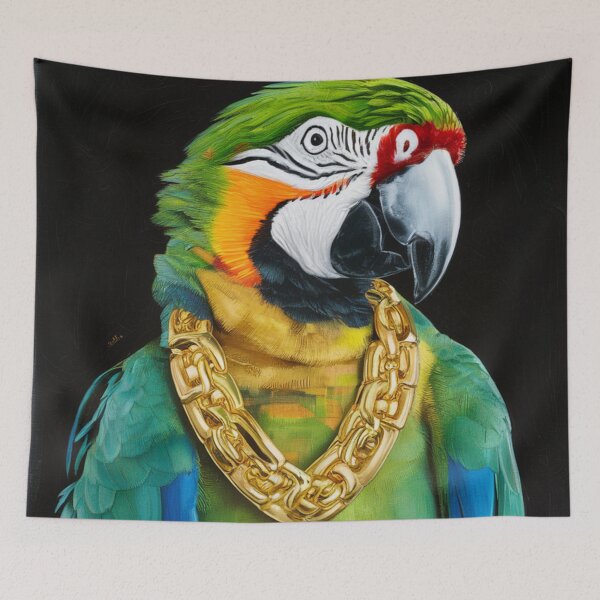 Item preview, Parrot Gold Bling designed and sold by whitecat23.