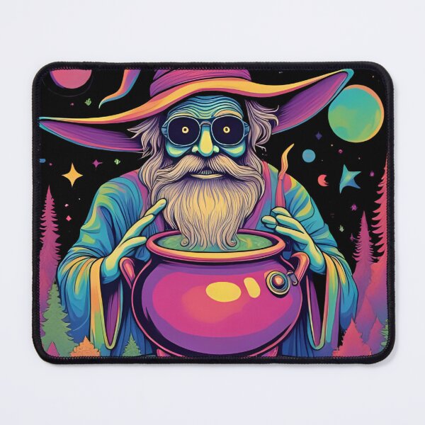 Item preview, “The Wizard Who Guards the Enchanted Forest” designed and sold by nighttime1990.