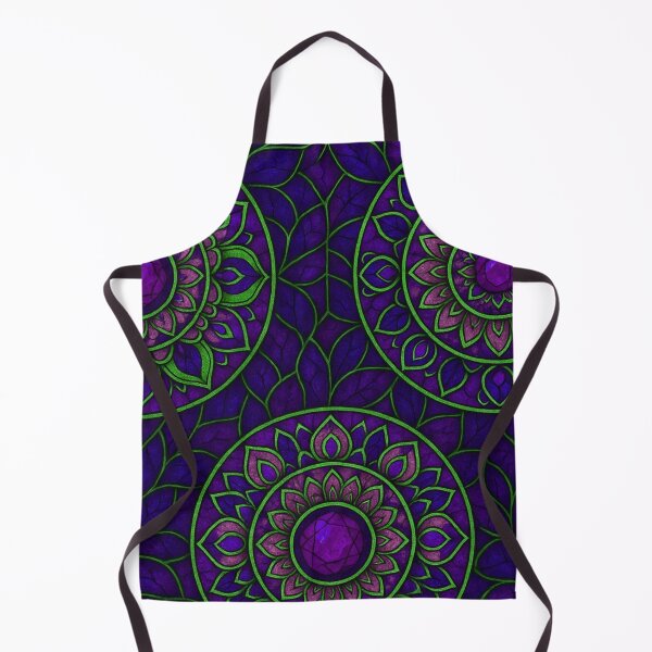 Item preview, Purple Mandala Gem Pattern designed and sold by SassyArtistry.
