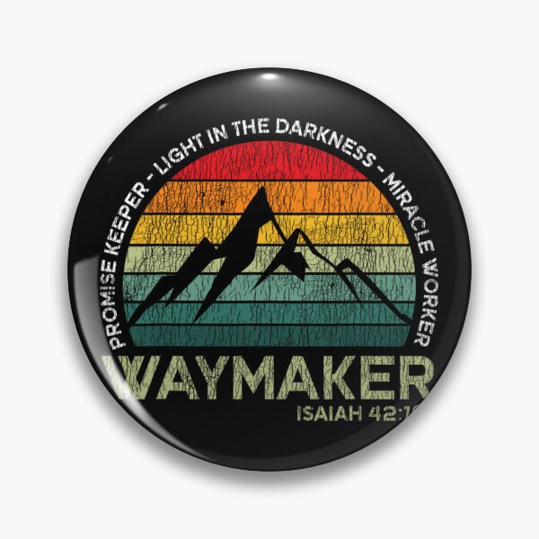 Item preview, Vintage Waymaker Promise Keeper Miracle Worker Christian 		 designed and sold by msanziejeh1.