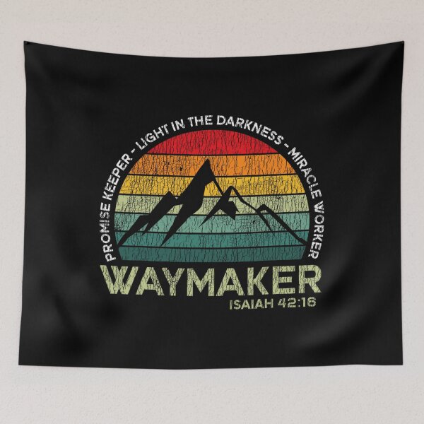 Item preview, Vintage Waymaker Promise Keeper Miracle Worker Christian 		 designed and sold by msanziejeh1.