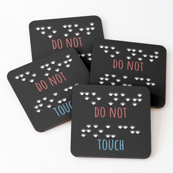 Item preview, Eyepatch Braille – Do Not Touch Translated | Ironic Eyerony Graphic designed and sold by Eyepatch-Jacks.