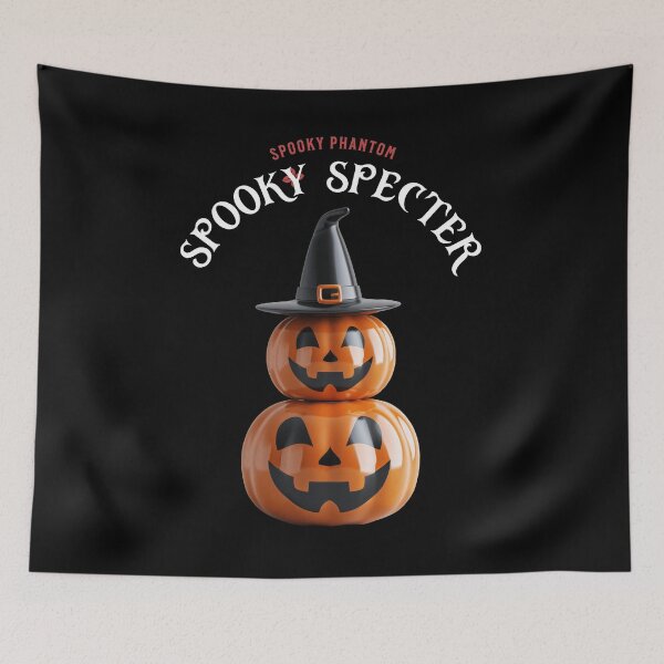 Item preview, Halloween Pumpkins with Witch Hat designed and sold by UniquetyDesign.