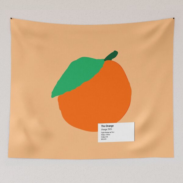 Item preview, Orange on Pixel designed and sold by PUBL1U5.