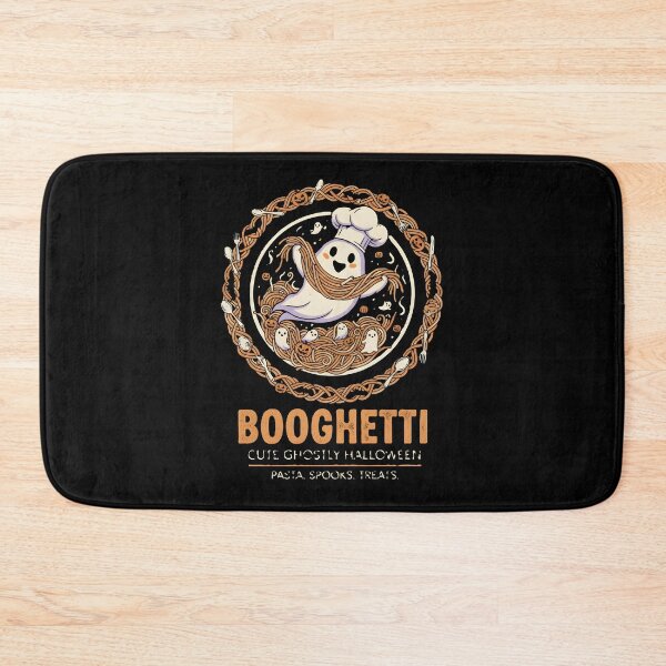 Item preview, "Booghetti" - Cute Ghost Chef Halloween Pasta Graphic designed and sold by DMNindustries.