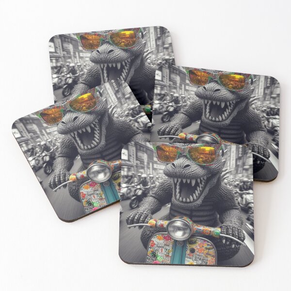 Item preview, "Scootzilla: King of the Whirl’d" designed and sold by Print Fiction.
