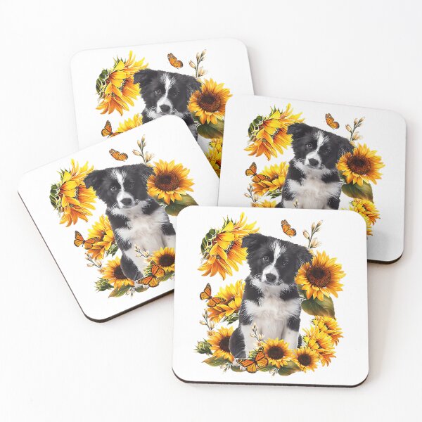 Item preview, Dog Mom Mother's Day 	 Sunflower Border Collie Mom 		 designed and sold by joziqnica7.