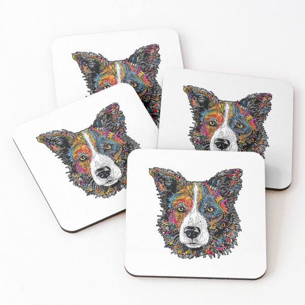Item preview, Border Collie Surreal Digital Art - Designs 		 designed and sold by piskarvahib3.
