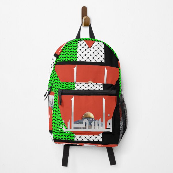 Item preview, palestine flag- – Dome of the Rock - Palestine with Arabic Calligraphy designed and sold by ArtVibeDesign.