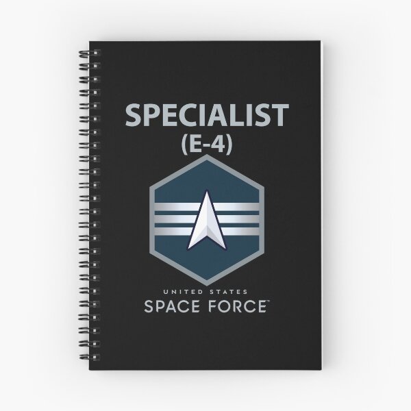 Item preview, USSF - E4 Specialist - US Space Force X 300 designed and sold by Military Insignia Products.