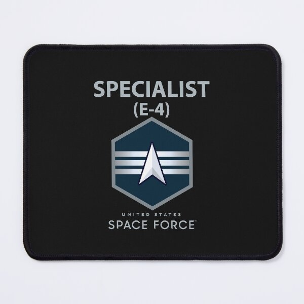 Item preview, USSF - E4 Specialist - US Space Force X 300 designed and sold by Military Insignia Products.