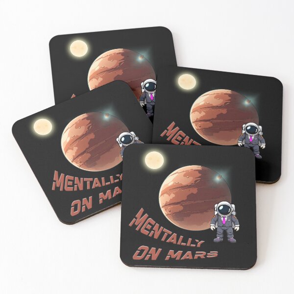 Item preview, Mentally on Mars Surreal Space Office Escape designed and sold by narco075.