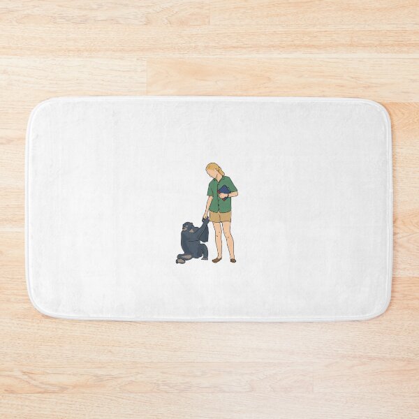 Item preview, Jane Goodall with David Greybeard designed and sold by BluebonnetBrush.