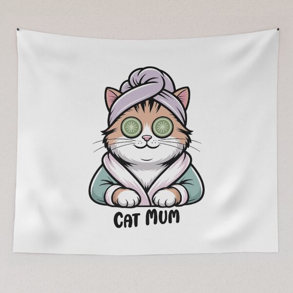 Item preview, Pampered Cat Mum. Version 1 designed and sold by ArthousePromos.