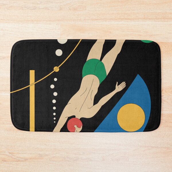 Item preview, The Diver Abstract designed and sold by whitecat23.