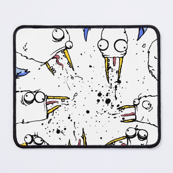 Item preview, Seagulls of Deauville – Humorous Illustration | Funny Bird Picture | Maritime Art designed and sold by TackartStudio.