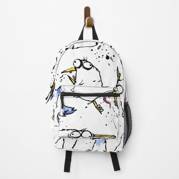 Item preview, Seagulls of Deauville – Humorous Illustration | Funny Bird Picture | Maritime Art designed and sold by TackartStudio.