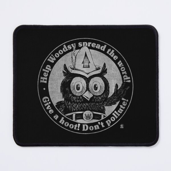 Item preview, Woodsy Owl Give a Hoot Don't Pollute Faded Vintage 		 designed and sold by yacatechwanf.