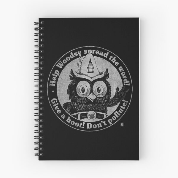 Item preview, Woodsy Owl Give a Hoot Don't Pollute Faded Vintage 		 designed and sold by yacatechwanf.