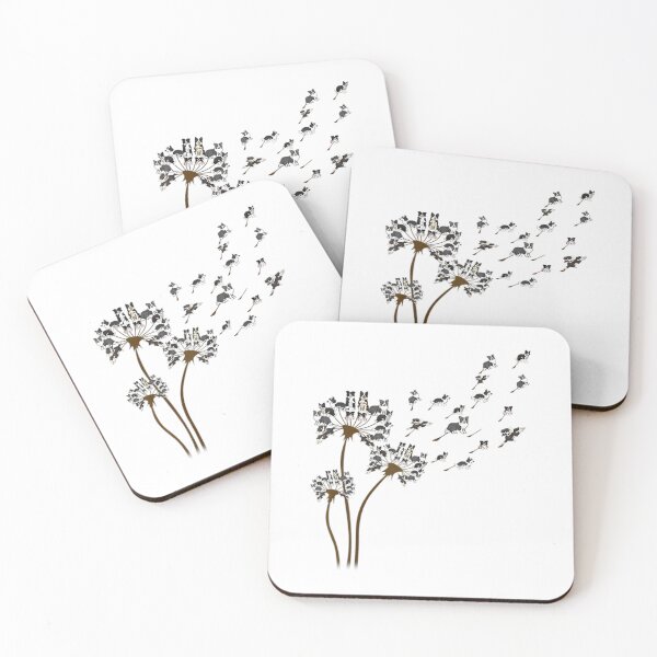 Item preview, Border Collie Flower Fly Dandelion 		 designed and sold by zatlacadring.