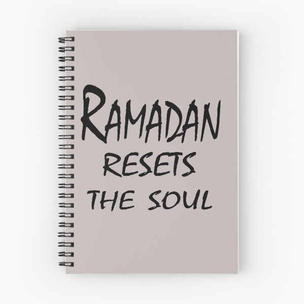 Item preview, Ramadan Resets the Soul – Spiritual Reflection Quote Design designed and sold by ArtNestVerse.