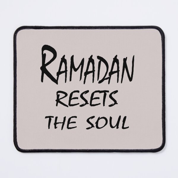 Item preview, Ramadan Resets the Soul – Spiritual Reflection Quote Design designed and sold by ArtNestVerse.