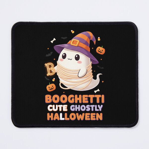 Item preview, "Booghetti Witch" - Cute Ghost Halloween Pasta & Spooks Graphic designed and sold by DMNindustries.