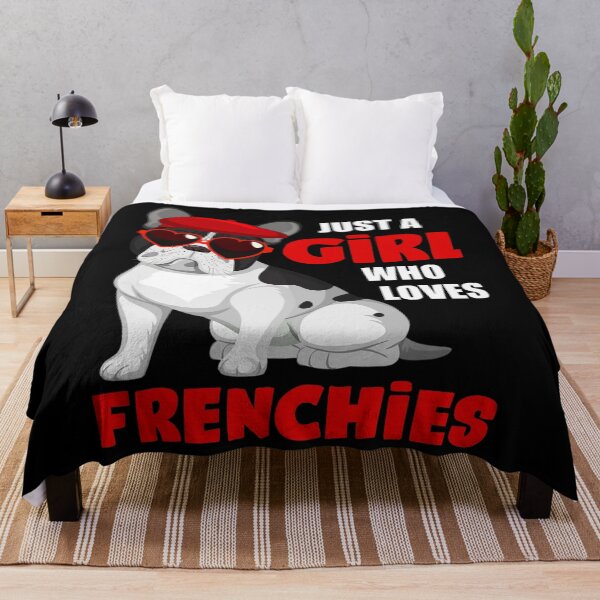 Item preview, Just a who loves Frenchies cute French Bulldog designed and sold by dhmanigoraebx.