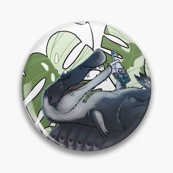 Item preview, Arctic Spinosaurus (chibi) designed and sold by ValkArtwork.
