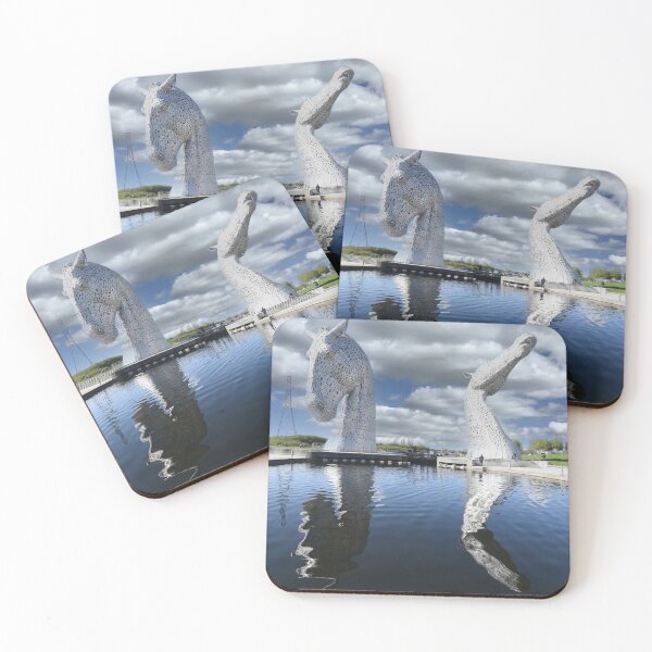 Item preview, The Kelpies, Helix Park, Falkirk, Scotland, the Kelpies, the largest equine sculptures in the world designed and sold by Photogold Photo Gifts.