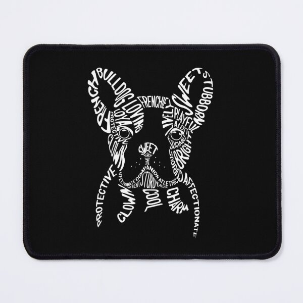 Item preview, French Bulldog Typography Word Art Frenchie Dog designed and sold by kpatsaleiwoq.