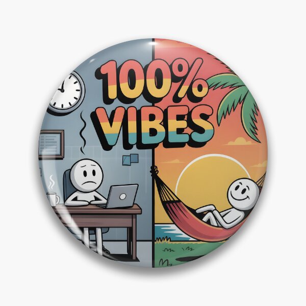 Item preview, 100% vibes - quit the job found the vibe designed and sold by narco075.