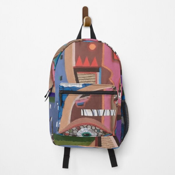 Item preview, Colorful Abstract Face with Symbolic Eyes designed and sold by Ellinasmouk.
