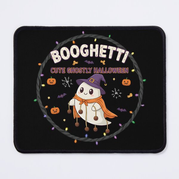 Item preview, "Booghetti Lights" - Whimsical Ghost Halloween Holiday Graphic designed and sold by DMNindustries.