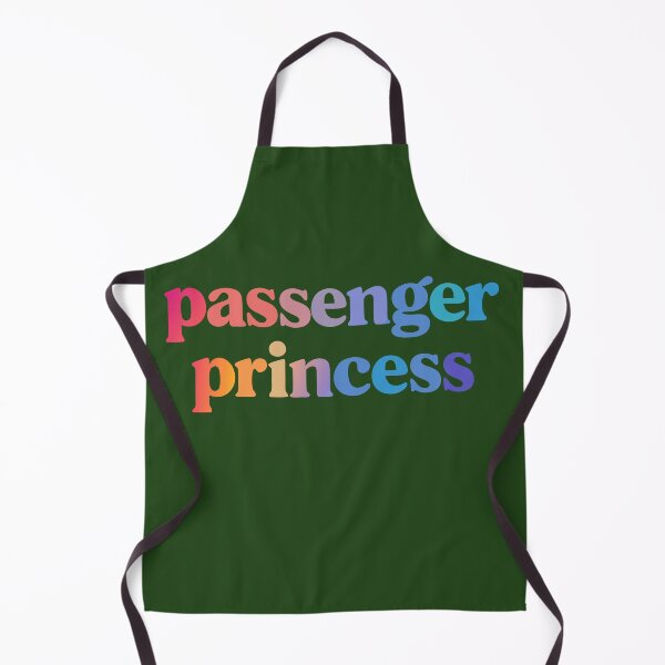 Item preview, Passenger Princess Aesthetic – Retro Gradient Cute Text Design designed and sold by Minimum-Rage.