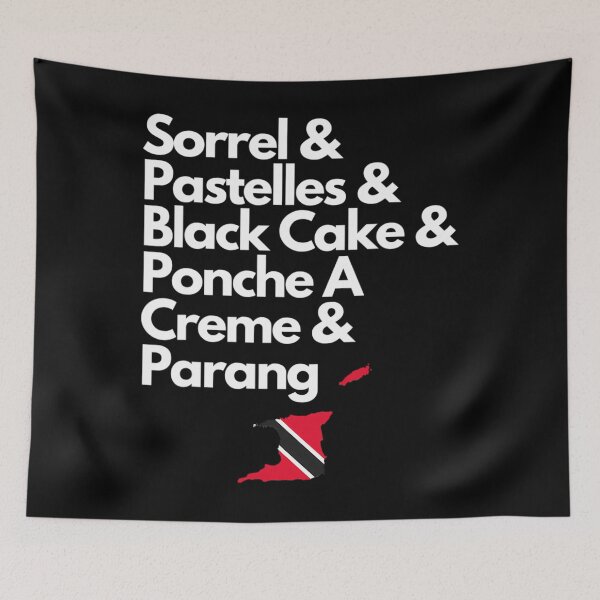 Item preview, Trinidad and Tobago Christmas Trini Pride Flag Food Funny 		 designed and sold by weilstdaunysk.