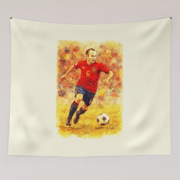 Item preview, Andres Iniesta designed and sold by Sarcastic designs.