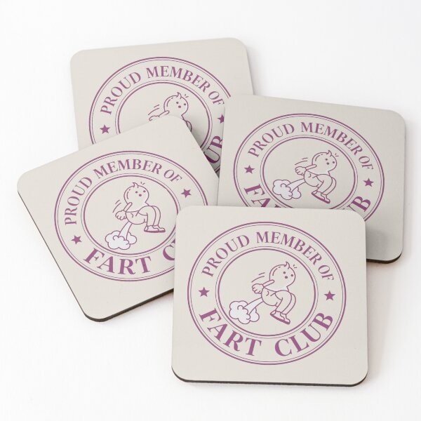 Item preview, Proud Member of Fart Club – Funny National Fart Day Badge | Sarcastic Bathroom Humor designed and sold by Cree8if.