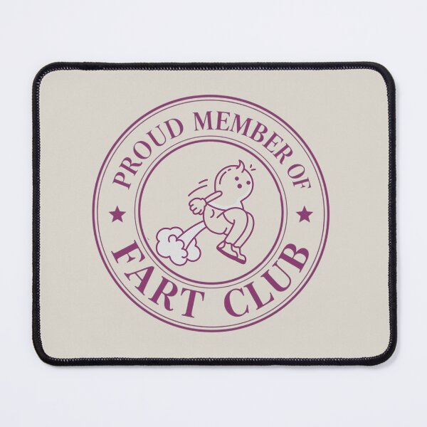 Item preview, Proud Member of Fart Club – Funny National Fart Day Badge | Sarcastic Bathroom Humor designed and sold by Cree8if.