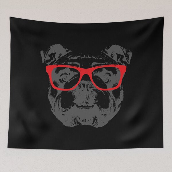 Item preview, English Bulldog Design Red Glasses Nice Tee 		 designed and sold by egyckaroyesm.